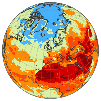 Thermal comfort indices derived from ERA5 reanalysis