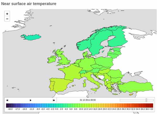 Climate and energy indicators for Europe from 1979 to present derived from reanalysis